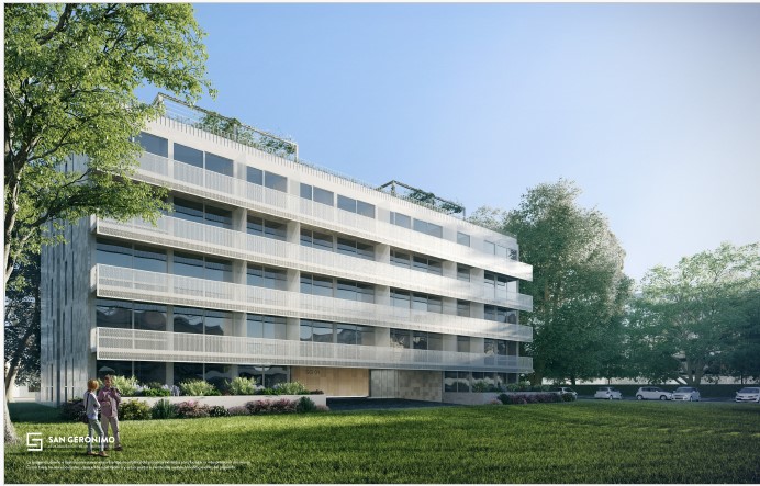 Monoambiente en condominio San Gerónimo